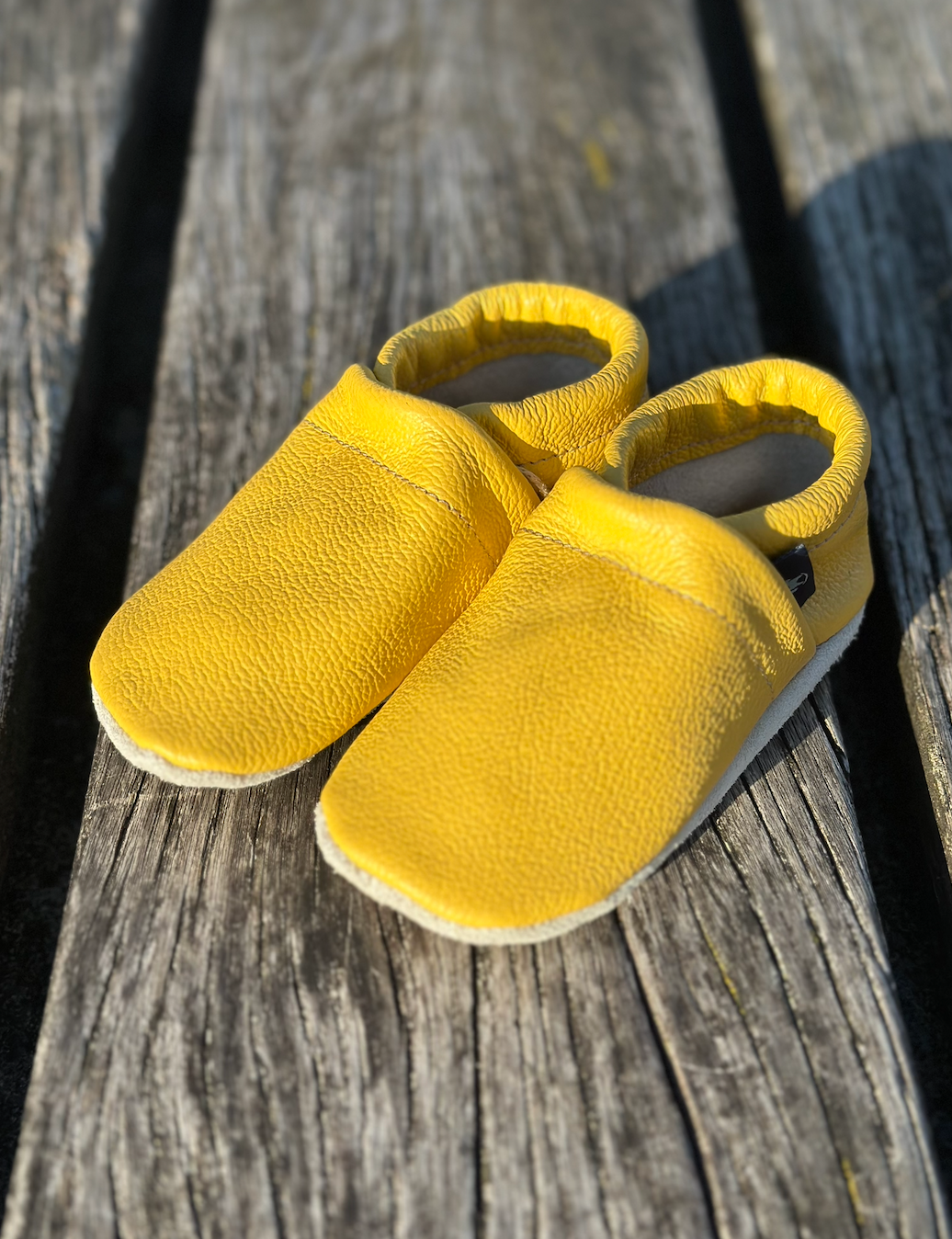 Pantau Krabbelschuh in der Farbe Gelb